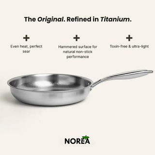 Titanium Hammered Pan