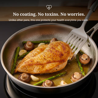 Titanium Hammered Pan